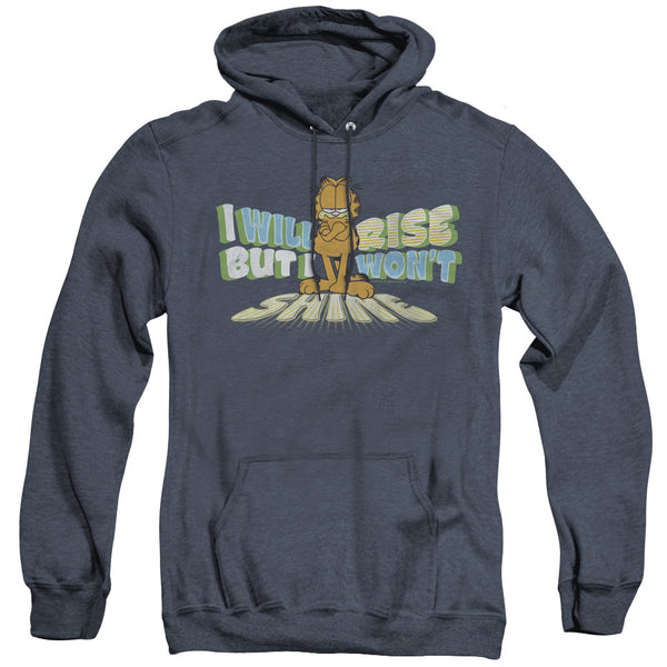 Garfield - Rise Not Shine Adult Heather Hoodie