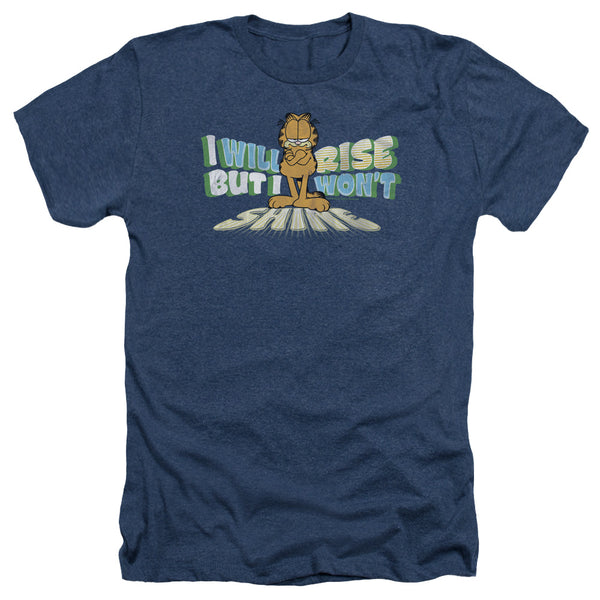 Garfield - Rise Not Shine Adult Regular Fit Heather Short Sleeve