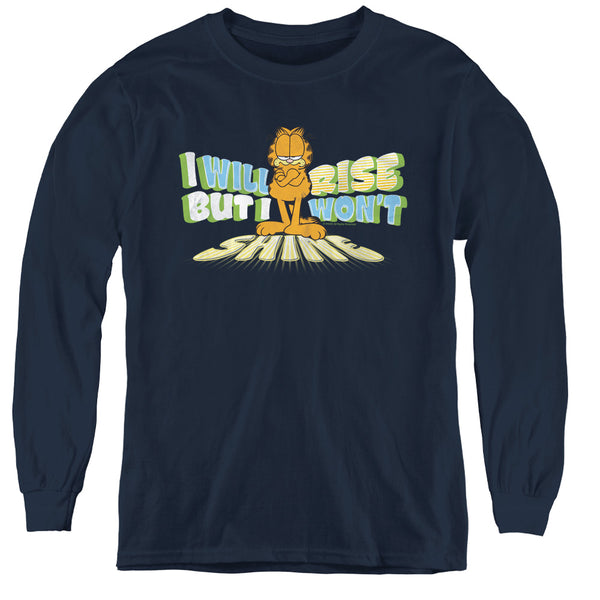 Garfield - Rise Not Shine L - S Youth