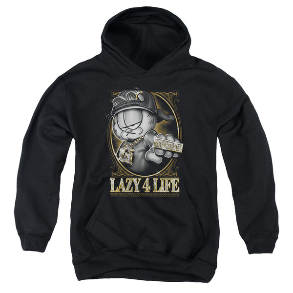 Garfield - Lazy 4 Life Youth Hooded Sweatshirt