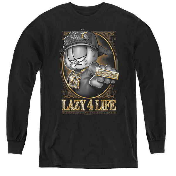 Garfield - Lazy 4 Life L - S Youth