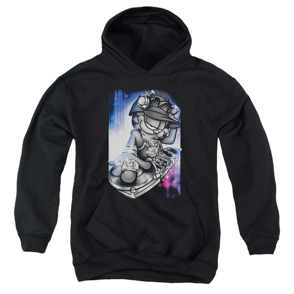 Garfield - Dj Lazy Youth Hooded Sweatshirt