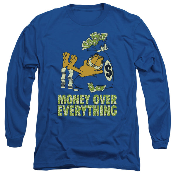 Garfield - Money Is Everything Adult Long Sleeve