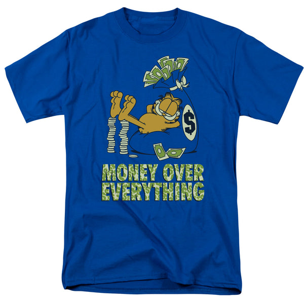 Garfield - Money Is Everything Adult Regular Fit Short Sleeve