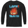 Garfield - Lazy But Talented Distressed L - S Youth