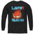 Garfield - Lazy But Talented Distressed L - S Youth
