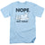 Garfield - Nope Adult Regular Fit Short Sleeve