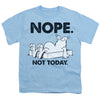 Garfield - Nope Youth Short Sleeve