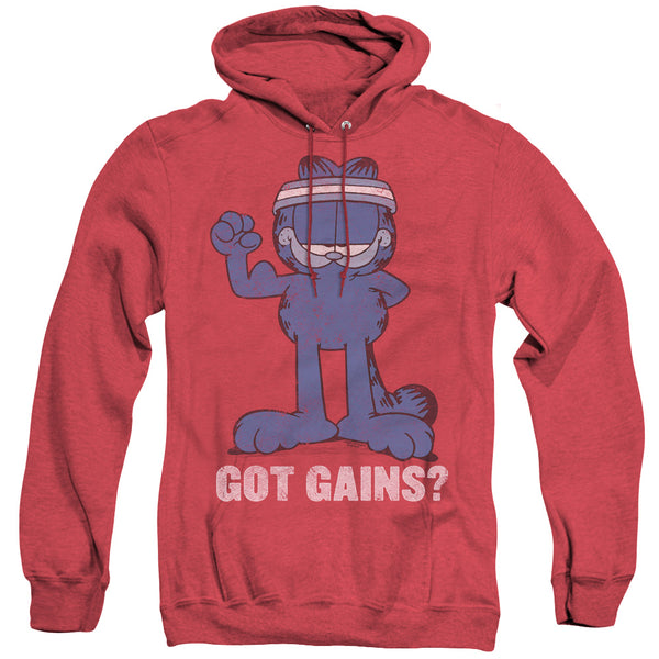 Garfield - Got Gains Adult Heather Hoodie