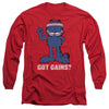 Garfield - Got Gains Adult Long Sleeve