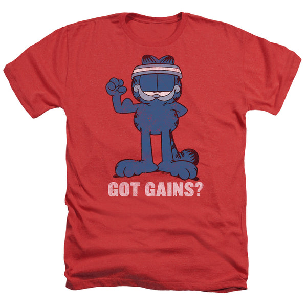 Garfield - Got Gains Adult Regular Fit Heather Short Sleeve