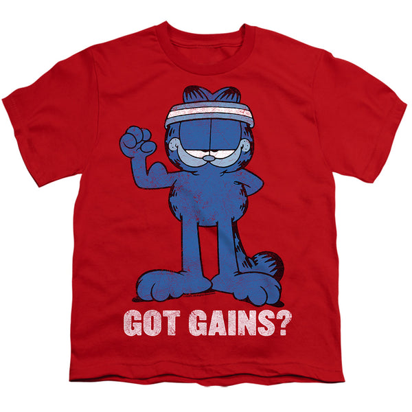 Garfield - Got Gains Youth Short Sleeve