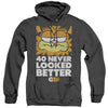 Garfield - 40 Looks Adult Heather Hoodie