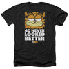 Garfield - 40 Looks Adult Regular Fit Heather Short Sleeve