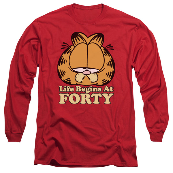 Garfield - Life Begins At Forty Adult Long Sleeve