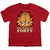 Garfield - Life Begins At Forty Youth Short Sleeve