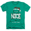 Garfield - A Little Naughty Adult Regular Fit Heather Short Sleeve