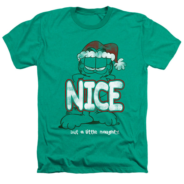 Garfield - A Little Naughty Adult Regular Fit Heather Short Sleeve