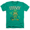 Garfield - Feelin Lucky Adult Regular Fit Heather Short Sleeve
