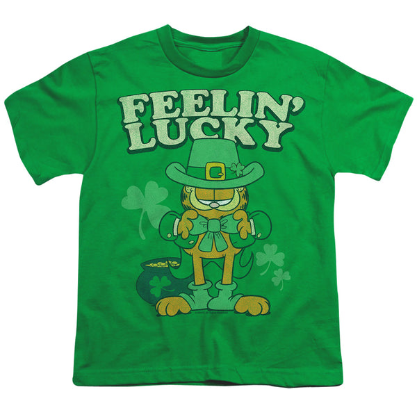 Garfield - Feelin Lucky Youth Short Sleeve