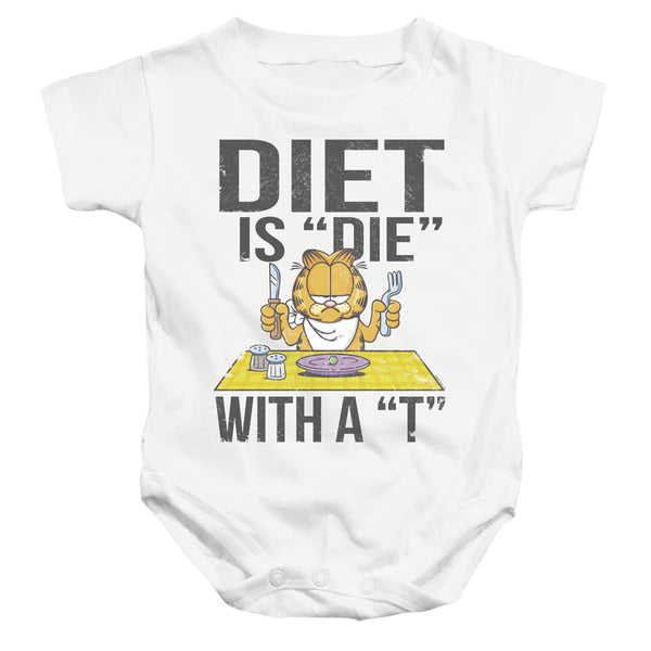 Garfield - Diet Is Die With A T Infant Snapsuit