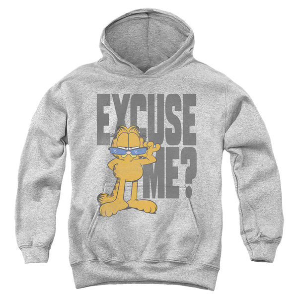 Garfield - Excuse Me? Youth Hooded Sweatshirt