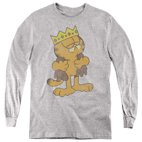 Garfield - King Garfield L - S Youth