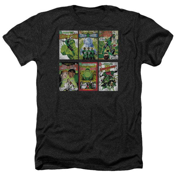 Green Lantern - GL Covers Adult Regular Fit Heather Short Sleeve