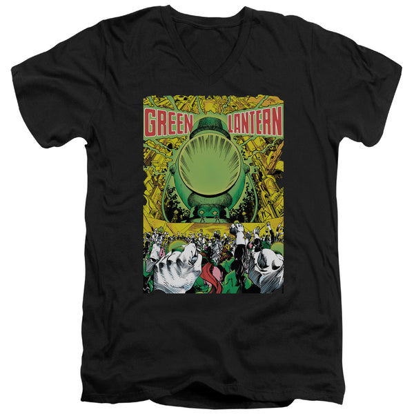 Green Lantern - GL #200 Cover Adult Slim Fit V Neck Cotton