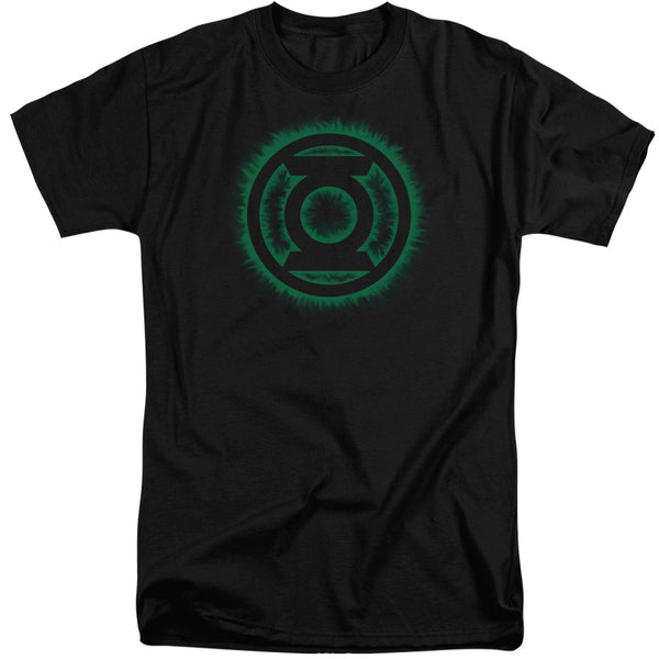 Green Lantern - Green Flame Logo Adult Tall Fit Short Sleeve