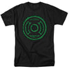 Green Lantern - Green Flame Logo Adult Regular Fit Short Sleeve