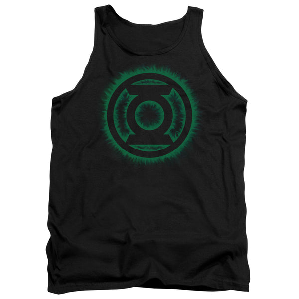 Green Lantern - Green Flame Logo Adult Tank Top