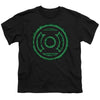 Green Lantern - Green Flame Logo Youth Short Sleeve