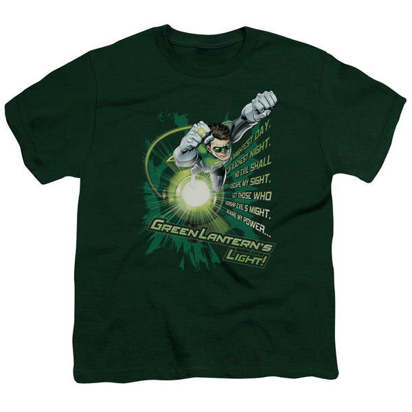 Green Lantern - Flying Oath Youth Short Sleeve