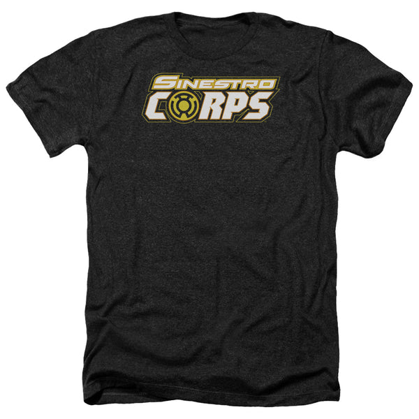 Green Lantern - Sinestro Corps Logo Adult Regular Fit Heather Short Sleeve