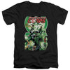 Green Lantern - GL Corps #25 Cover Adult Slim Fit V Neck Cotton