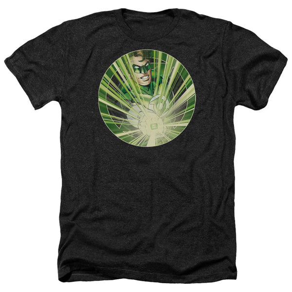 Green Lantern - Light Em Up Adult Regular Fit Heather Short Sleeve