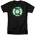 Green Lantern - Green Chrome Logo Adult Tall Fit Short Sleeve