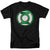 Green Lantern - Green Chrome Logo Adult Regular Fit Short Sleeve