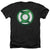 Green Lantern - Green Chrome Logo Adult Regular Fit Heather Short Sleeve
