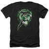 Green Lantern - Space Cop Adult Regular Fit Heather Short Sleeve