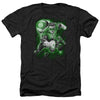 Green Lantern - Lantern Planet Adult Regular Fit Heather Short Sleeve
