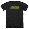 Green Lantern - Scribble Title Adult Regular Fit Heather Short Sleeve