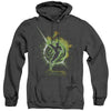 Green Lantern - Shadow Lantern Adult Heather Hoodie