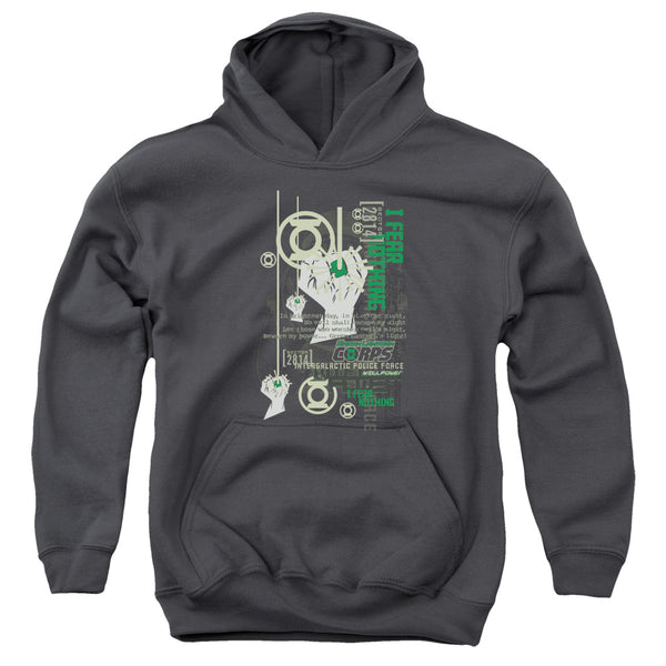 Green Lantern - Core Strength Youth Hooded Sweatshirt