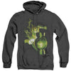 Green Lantern - Lantern Light Adult Heather Hoodie