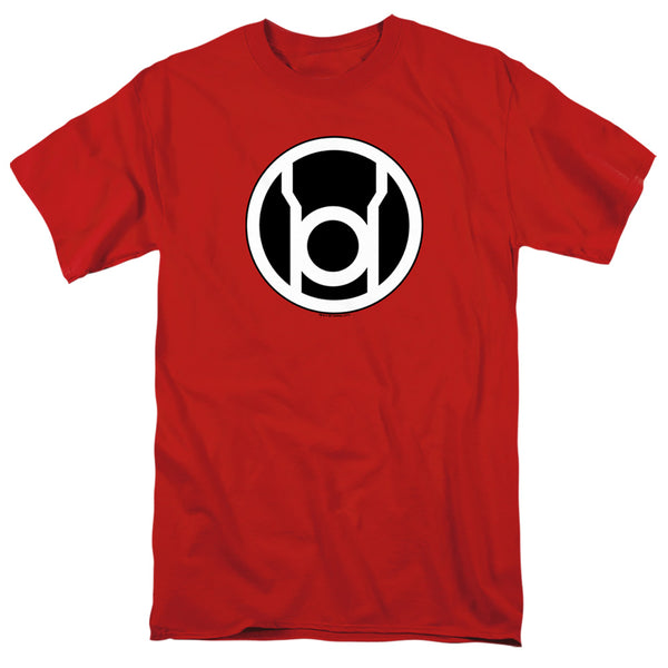 Green Lantern - Red Lantern Logo Adult Regular Fit Short Sleeve