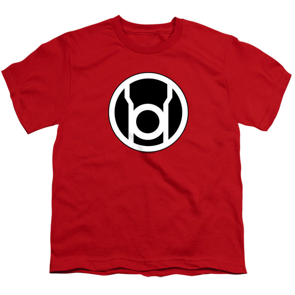 Green Lantern - Red Lantern Logo Youth Short Sleeve