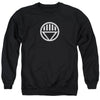 Green Lantern - Black Lantern Logo Adult Crewneck Sweatshirt