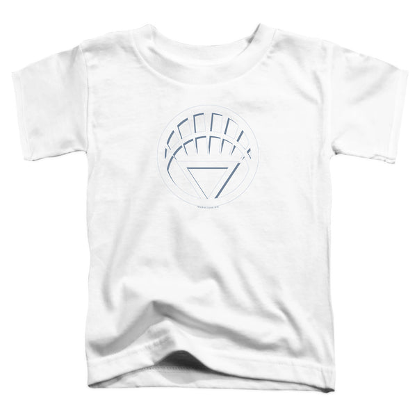 Green Lantern - White Lantern Logo Toddler Short Sleeve